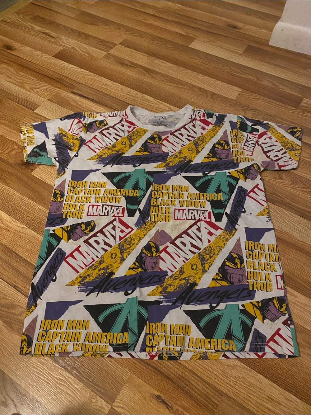 Marvel Multicolor Avengers Graphic Tee